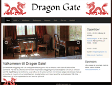 Tablet Screenshot of dragongate.nu